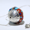Inlay Sphere Necklace by Wilbert Manning