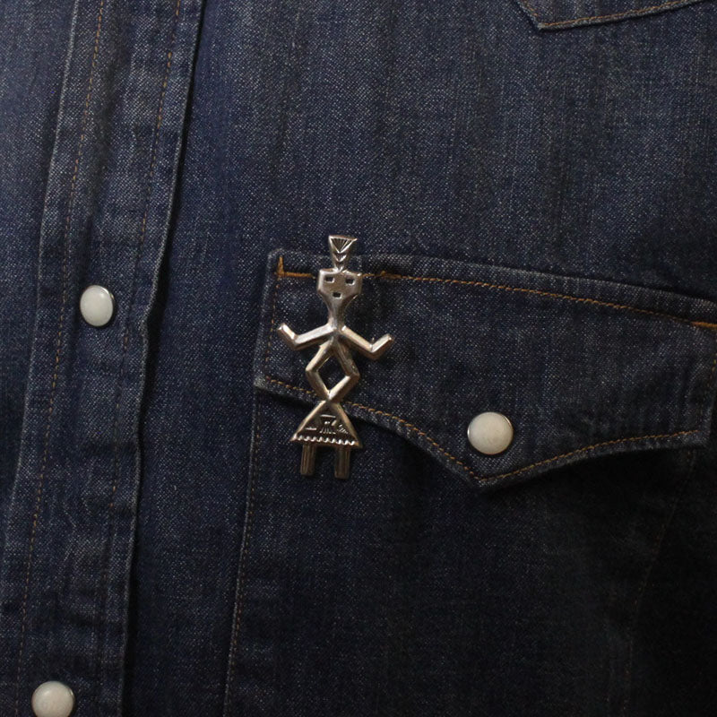 Silver Pin by Navajo