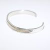 14K & Silver Bracelet by Bruce Morgan (0.20")