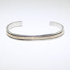 14K & Silver Bracelet by Bruce Morgan (0.20")