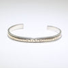 14K & Silver Bracelet by Bruce Morgan (0.20")