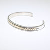 14K & Silver Bracelet by Bruce Morgan (0.20")