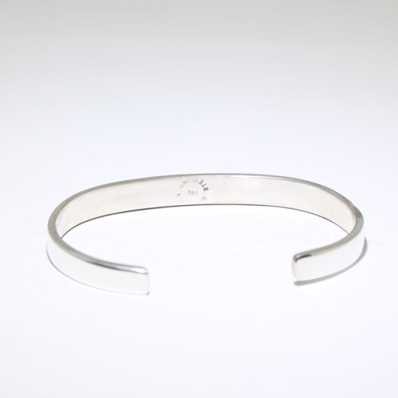 14K & Silver Bracelet by Bruce Morgan (0.20")