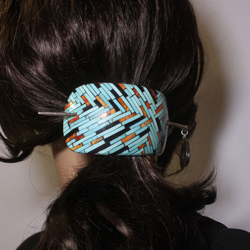 Mosic hair pin
