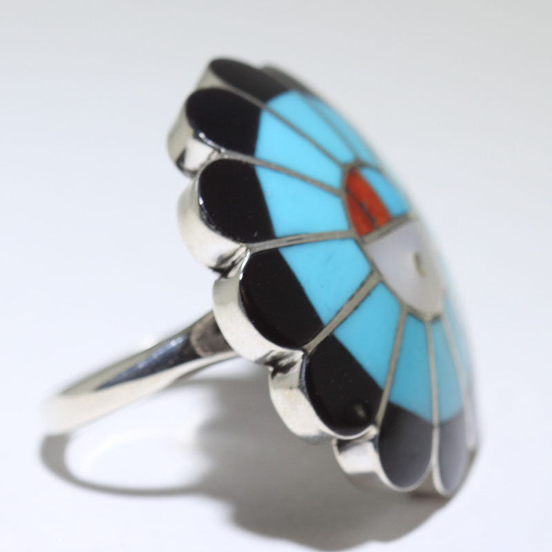 Inlay Ring by Zuni