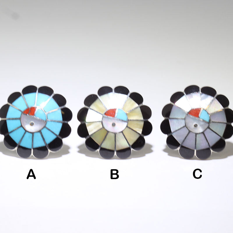 Inlay Ring by Zuni