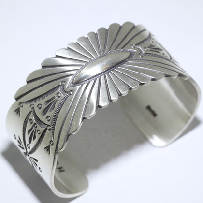 Silver Bracelet by Herman Smith 5.75