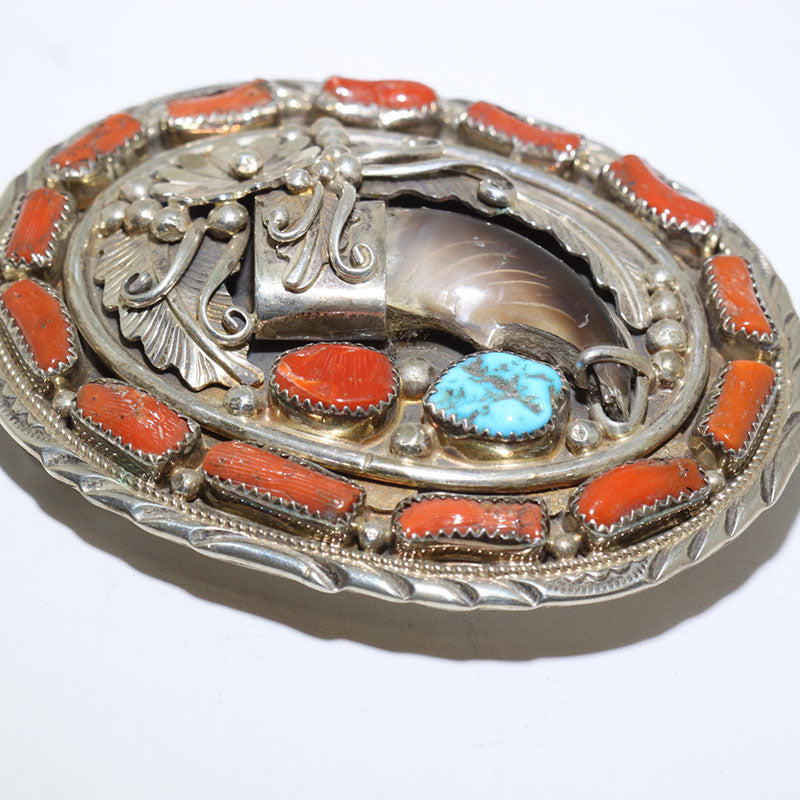 Coral old style buckle
