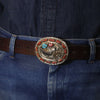 Coral old style buckle