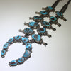 Natural Candelaria Squash blossom Necklace