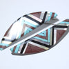 Inlay earring by Joe & Angie Reano