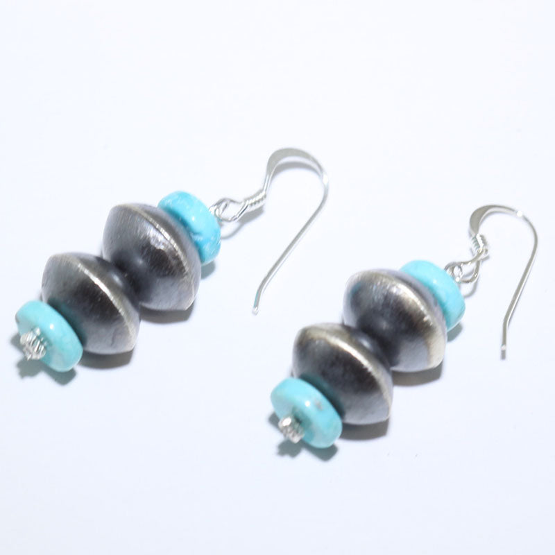 Bead Earrings by Navajo