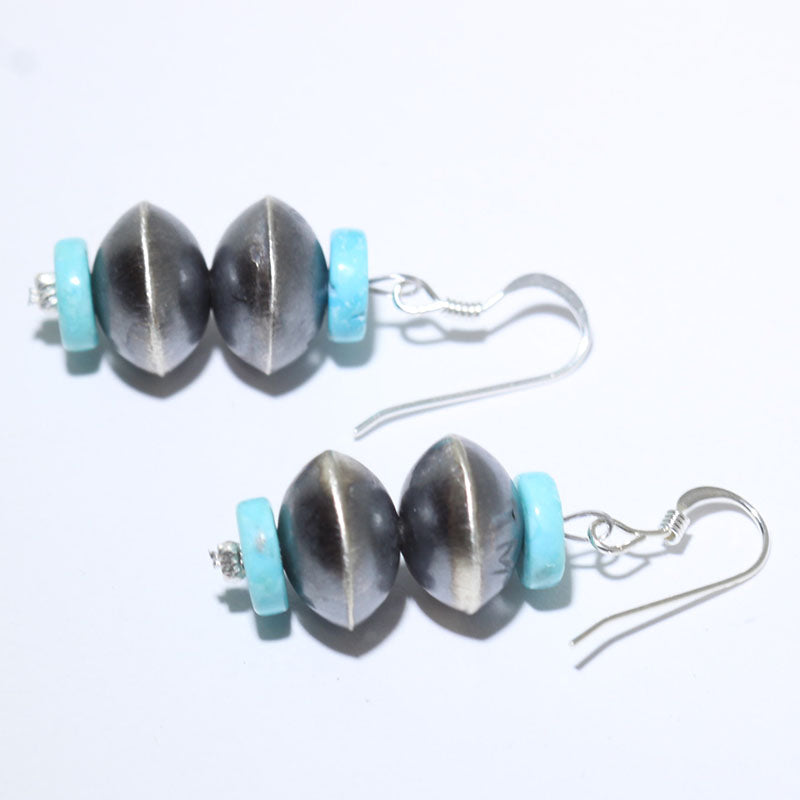 Bead Earrings by Navajo