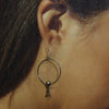 Silver Earrings by Navajo