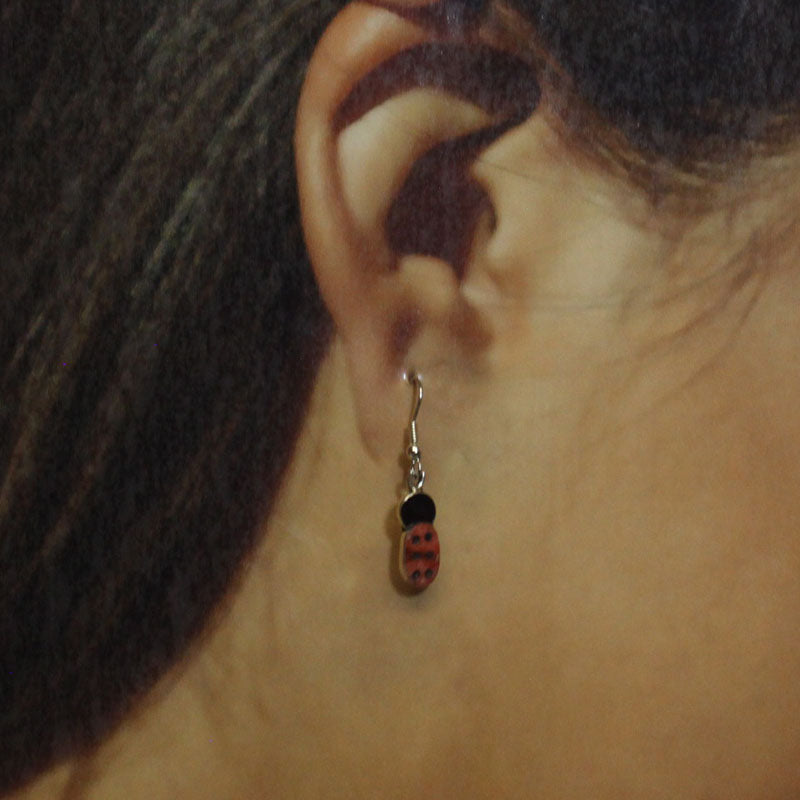 Ladybug Earrings by Zuni