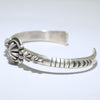 Silver Bracelet by Thomas Jim 5-1/8"