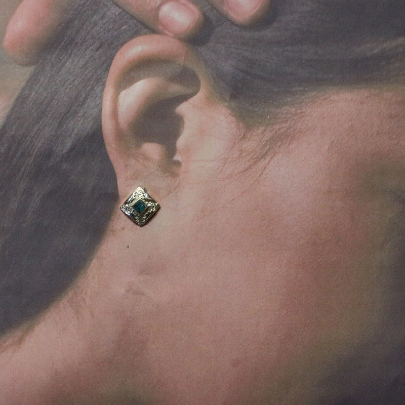 Inlay Post Earring