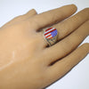 Inlay Ring by Wilbert Manning size 11.5