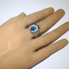 Inlay Ring by Wilbert Manning size 11