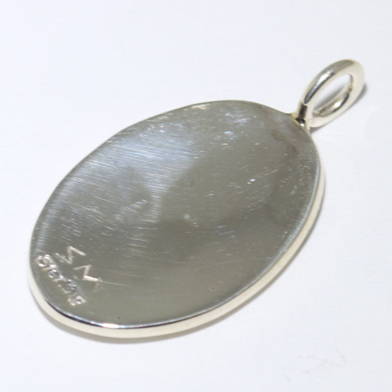 Silver Pendant by Sparks Masawytewa