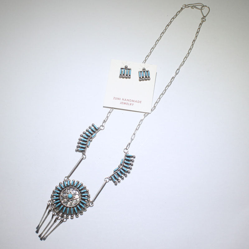 Zuni Necklace and Earring Set