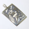 Silver Pendant by Sparks Masawytewa