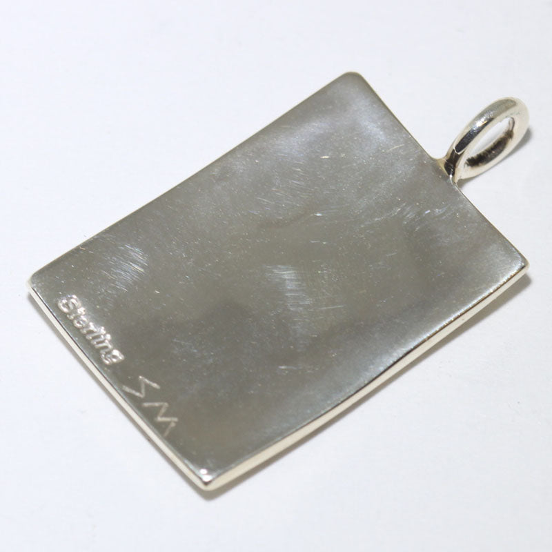 Silver Pendant by Sparks Masawytewa