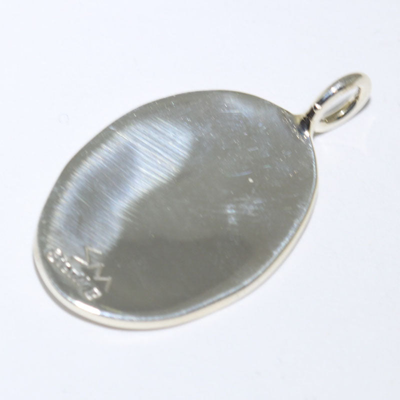 Silver Pendant by Sparks Masawytewa