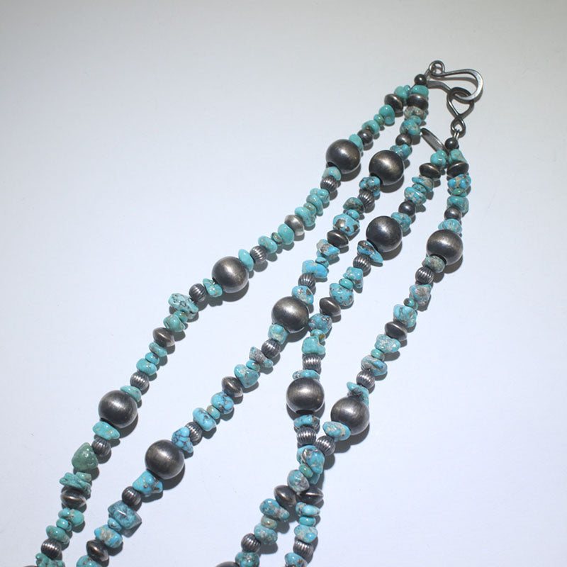 Natural Kingman Navajo Pearl Necklace