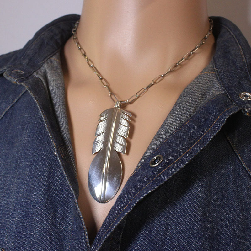 Feather Pendant by Navajo