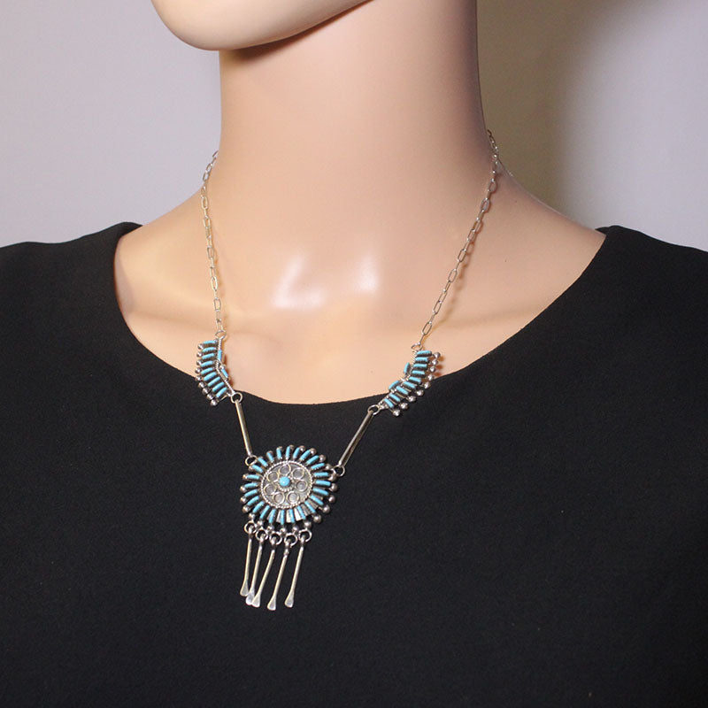 Zuni Necklace and Earring Set