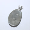 Stablized Kingman Silver Pendant