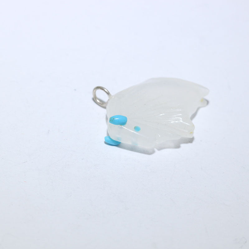 Buffalo pendant by Zuni