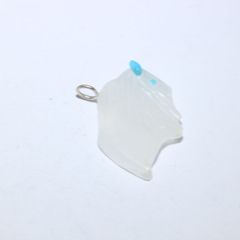 Buffalo pendant by Zuni
