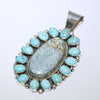 Sterling silver cluster pendant by Fred Peters