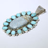 Sterling silver cluster pendant by Fred Peters