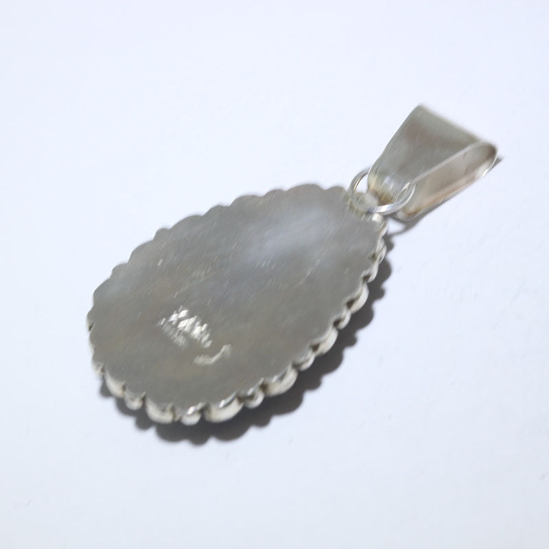 Sterling silver cluster pendant by Fred Peters