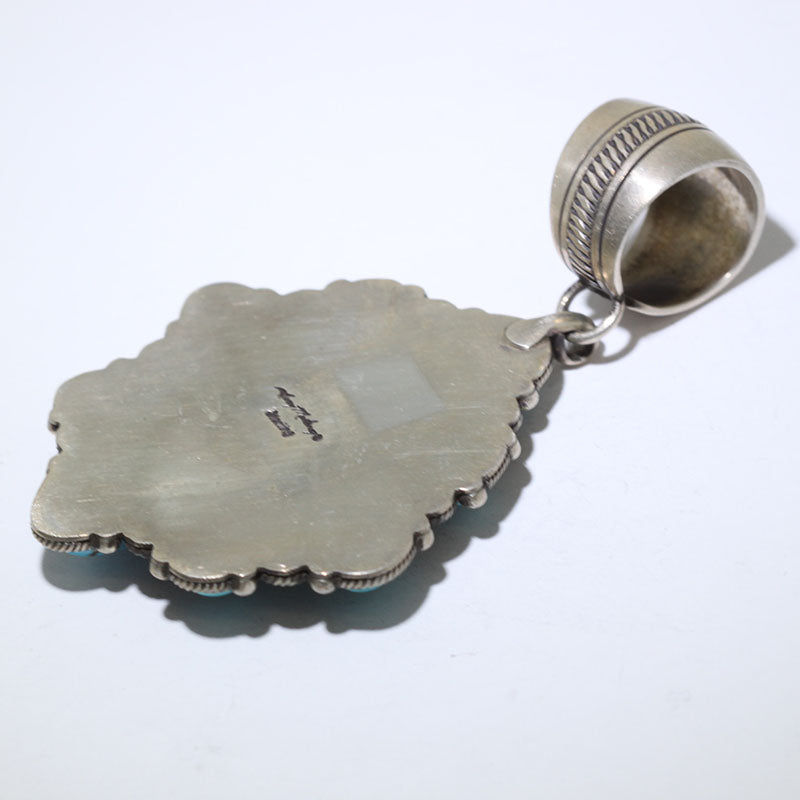 Sterling silver cluster pendant by Terry Martinez