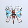Zuni Butterfly Pin Pendant