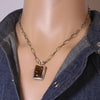 Amber Pendant by Robin Tsosie
