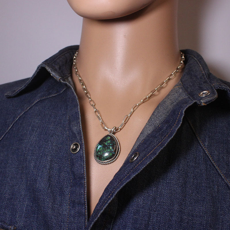 Cloud Mountain Silver Pendant