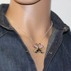 Zuni Butterfly Pin Pendant