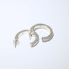 Inlay Silver Earring