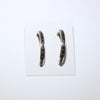 Inlay Silver Earring