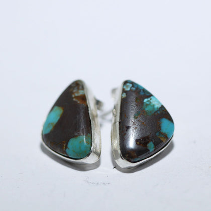 Stabilized Chinese Turquoise Post