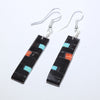 Santo Domingo earrings by Joe & Angie Reano