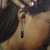 Santo Domingo earrings by Joe & Angie Reano