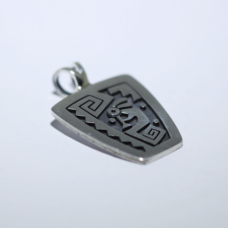 Hopi Pendant by Gary and Elsie Yoyoki