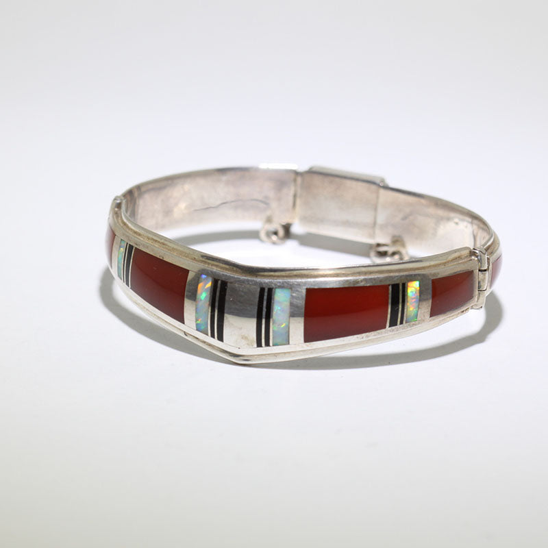 Inlay bracelet by Stone Weaver 5-1/2"