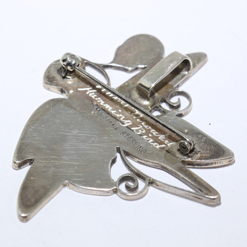 Inlay Pendant by Harland & Monica Coonsis